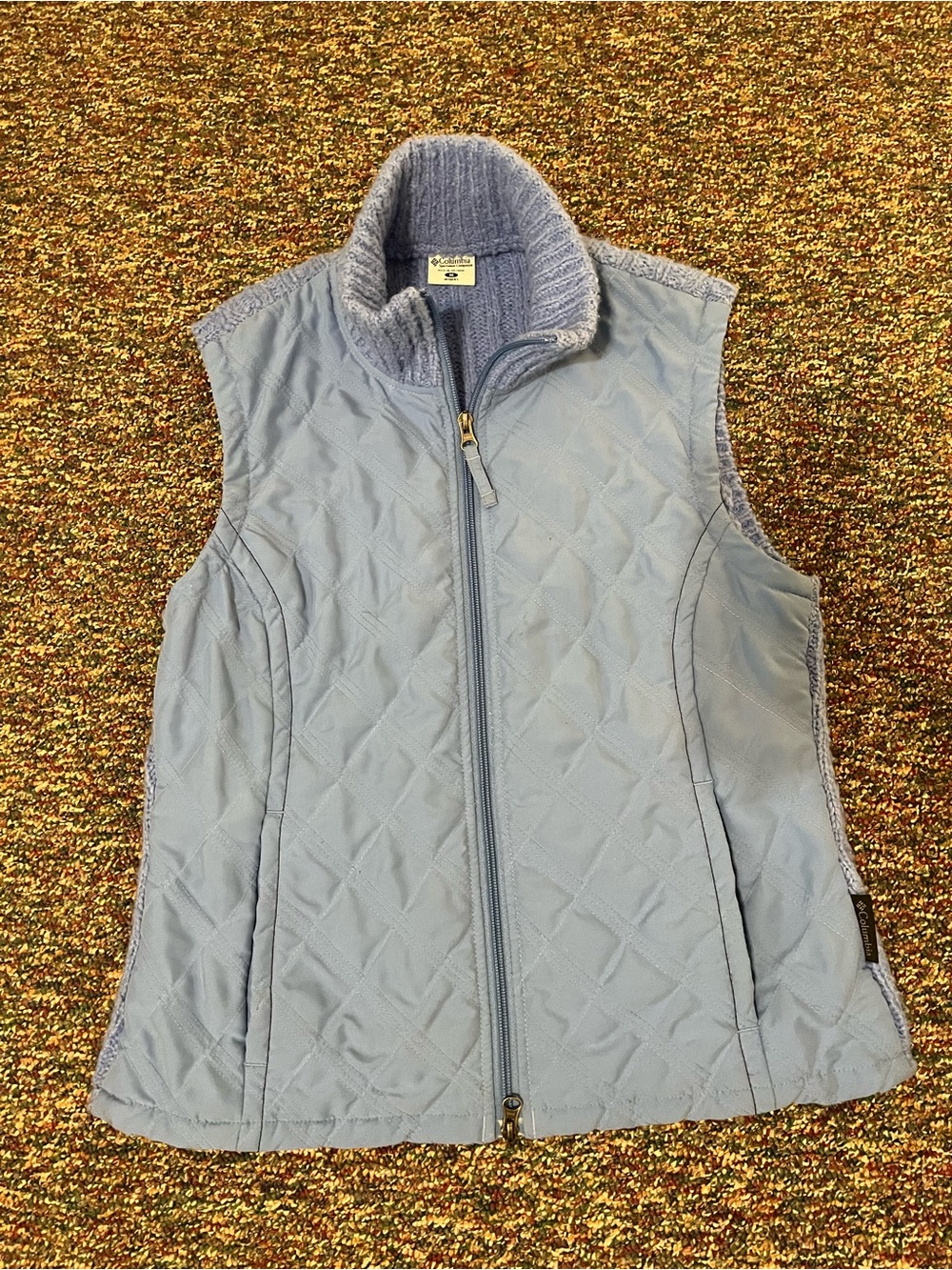 Columbia Quilted Knit Vest - Medium